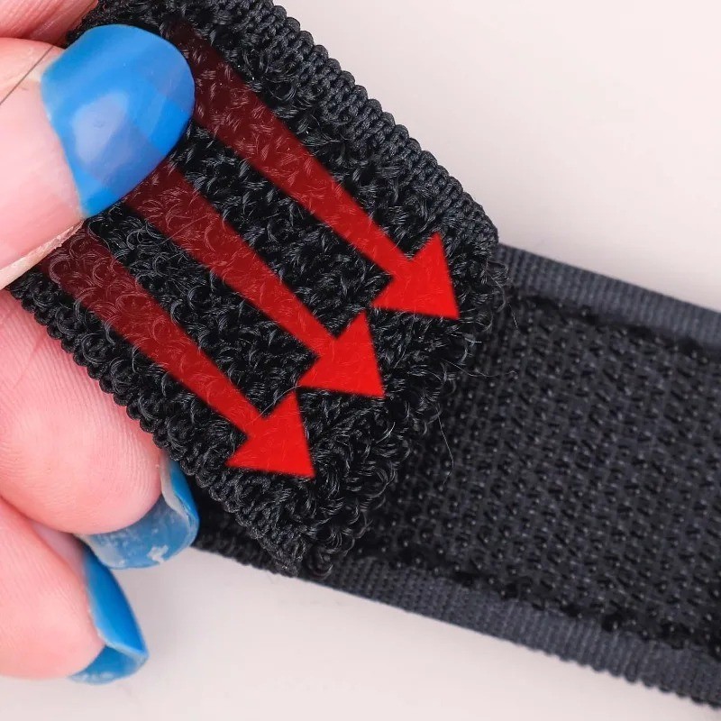 2PCS Ski Glove Wristband Holder Elastic Durable for Winter Skiing Sport Tool