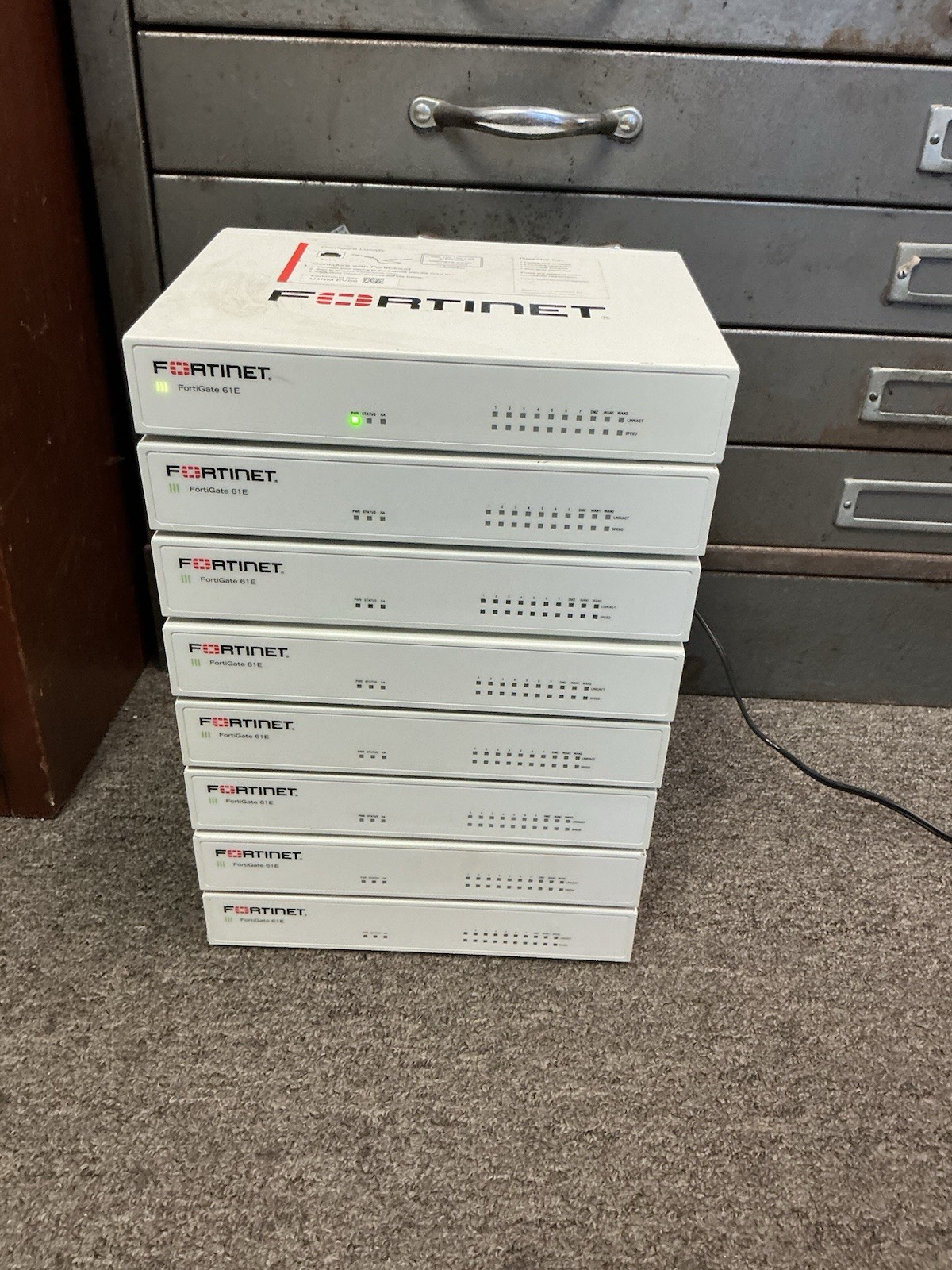 Fortinet FortiGate 60E FG-60E Lot Of 8 No Adapters-FREE SHP