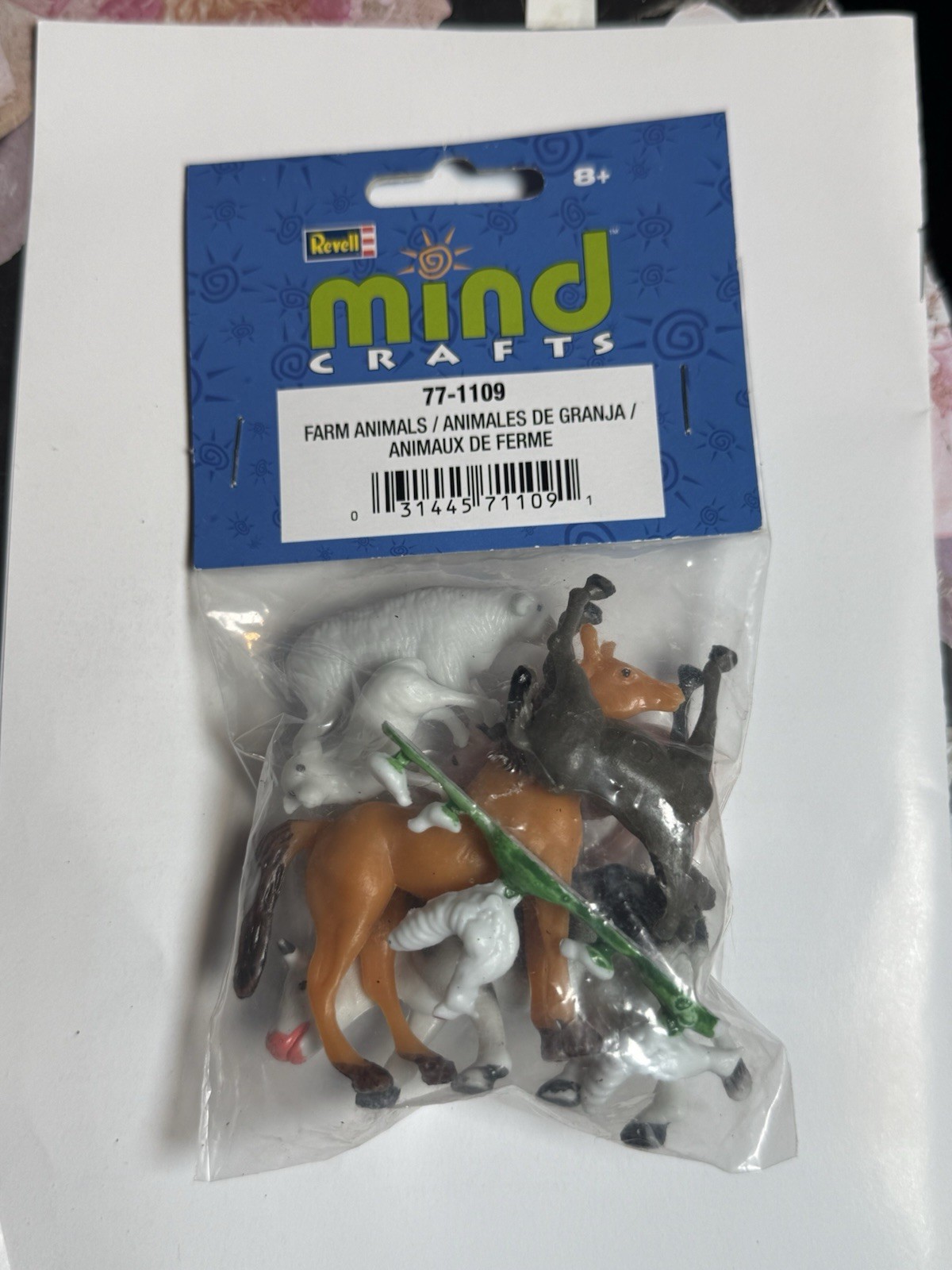 Revell Mind Crafts Farm Animals Mini Figures Set New Sealed