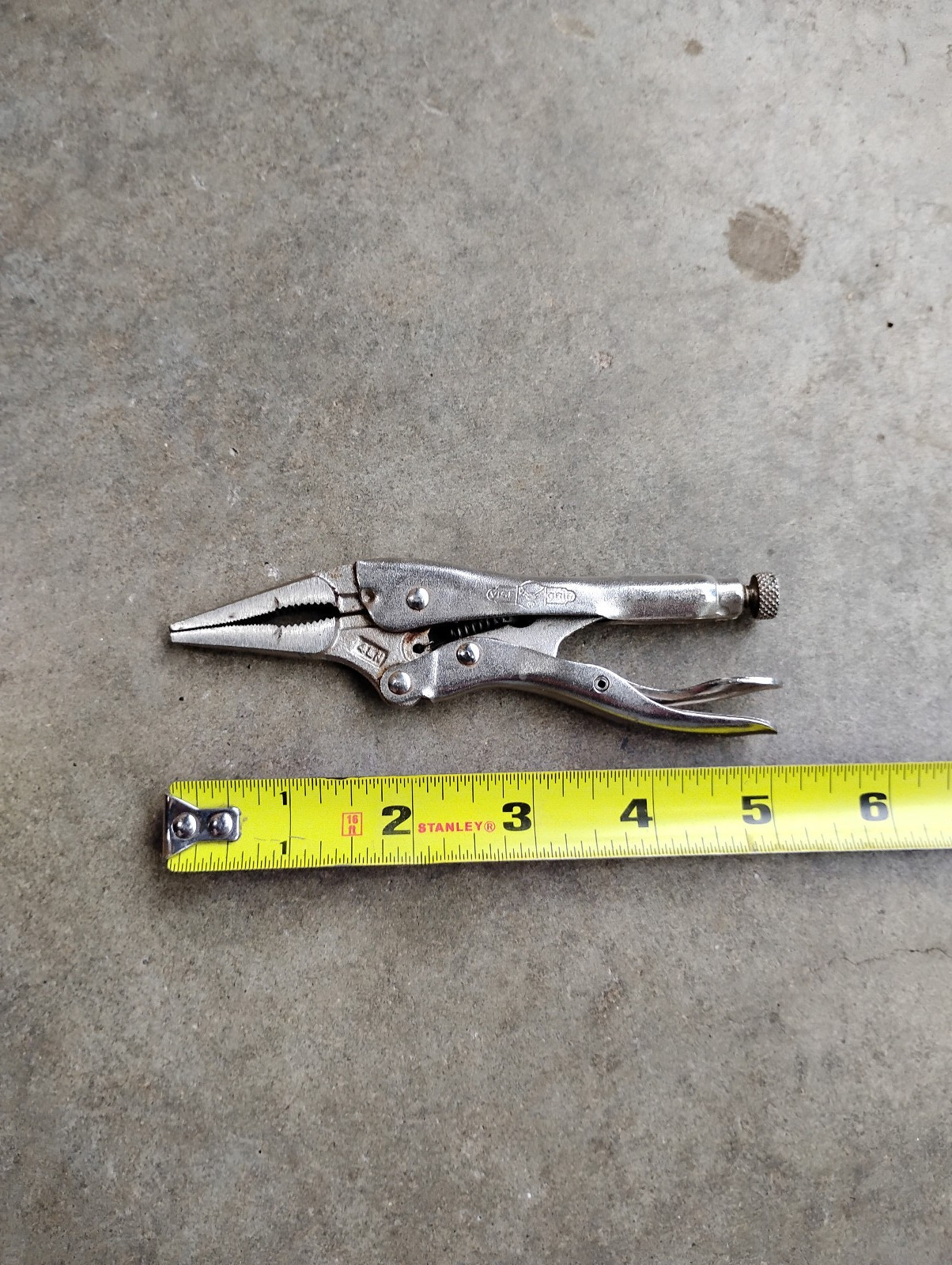 Vise Grip 4LN Petersen Dewitt Locking Pliers US Pat 4546680