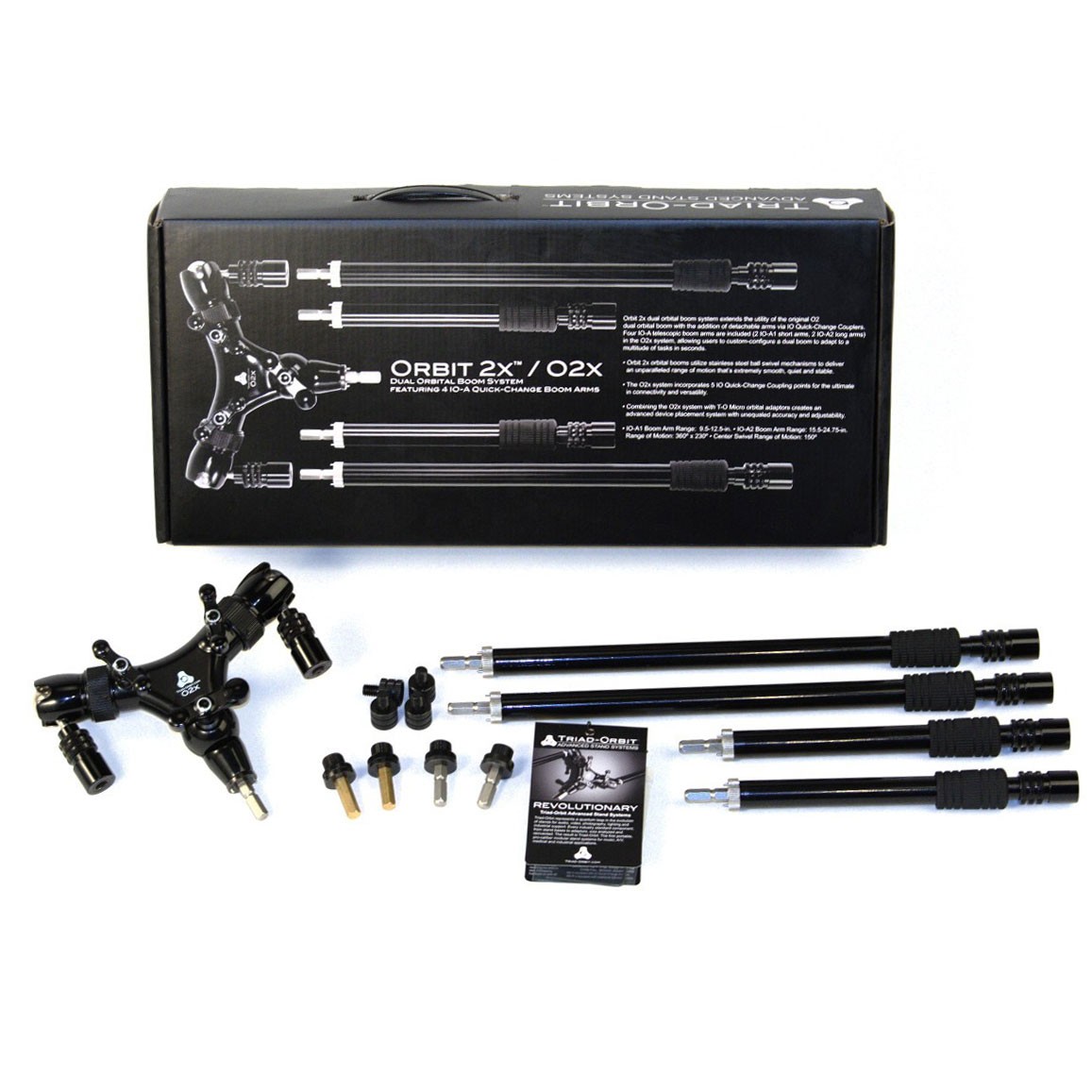 Triad-Orbit O2X - Dual Arm Orbital Boom w/ith Detachable Arms
