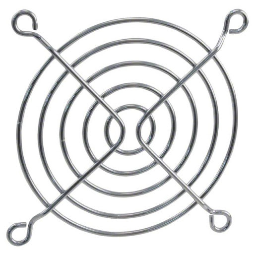 Fan Guard Chrome 60mm Grill   for 60 mm Fan 2pcs