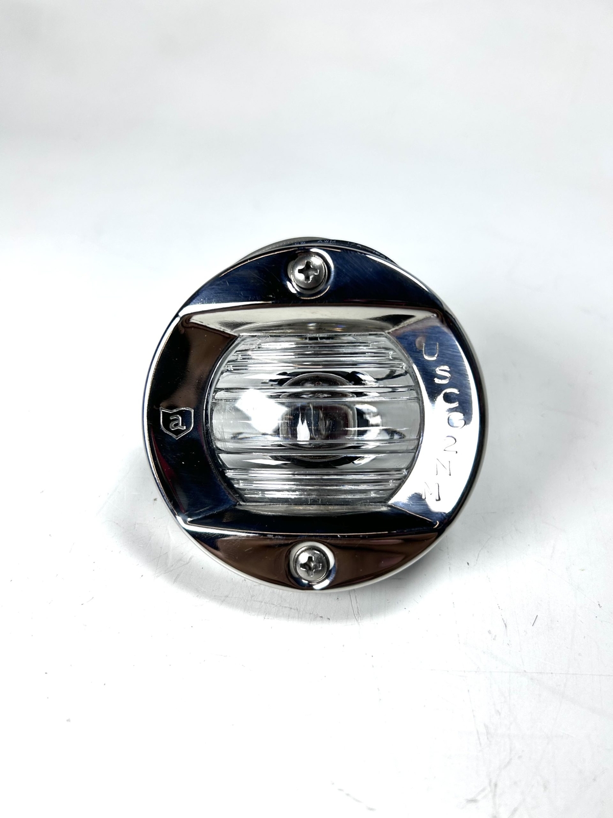 Attwood Marine 6356D7, Stainless Steel Flush Mount Transom Round Light 2NM