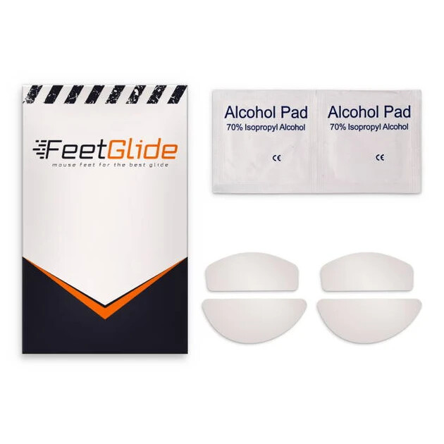 FeetGlide Skates for HyperX Pulsfire Raid Replacement Mouse Feet
