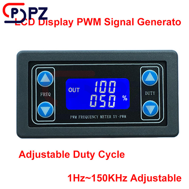 XY-PWM Signal Generator PWM Pulse Frequency Cycle Adjustable Module LCD Display