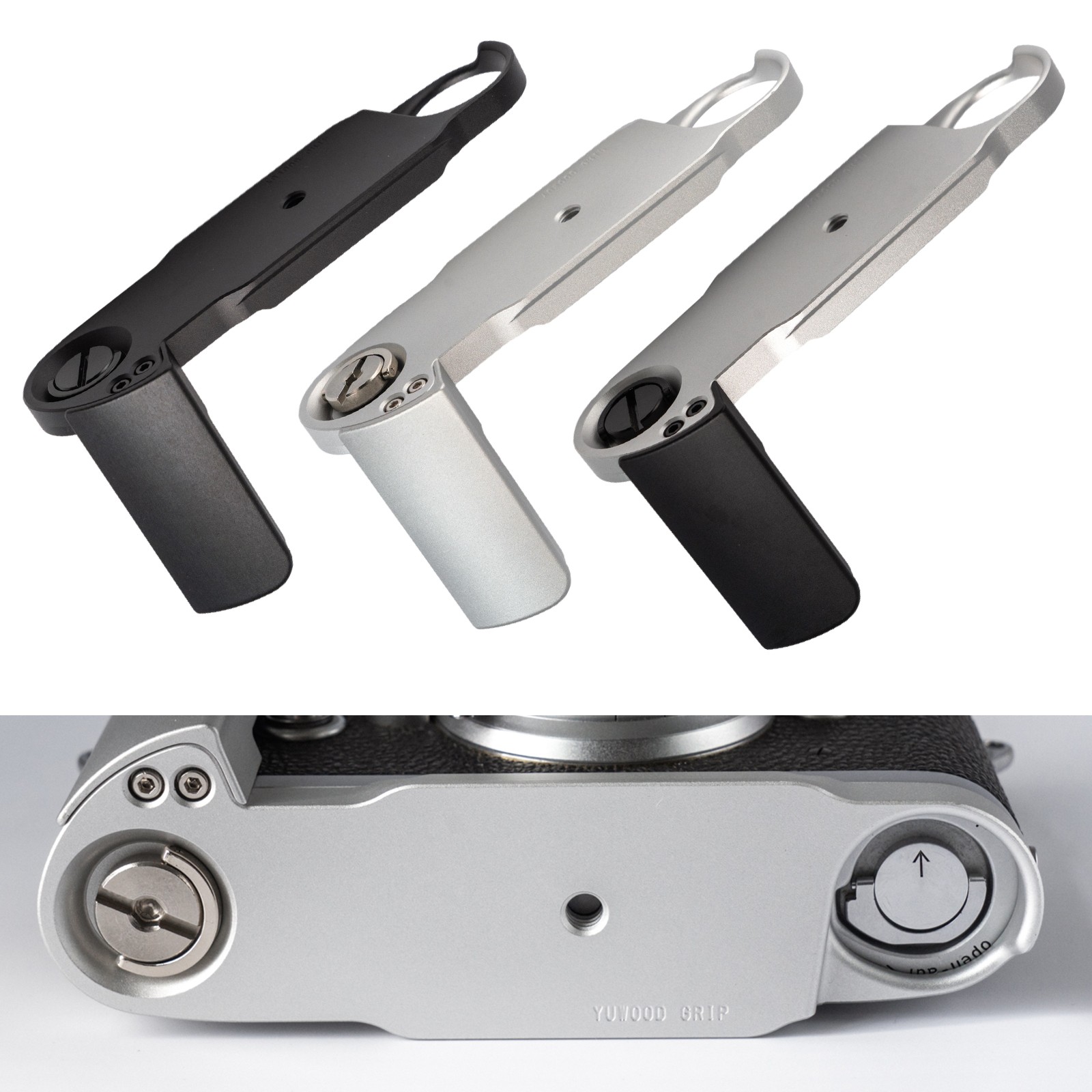 Camera Aluminum Alloy Handgrip For Leica M2 M3 M4 M6 M7 M4P MP MD MD2 MA Camer34