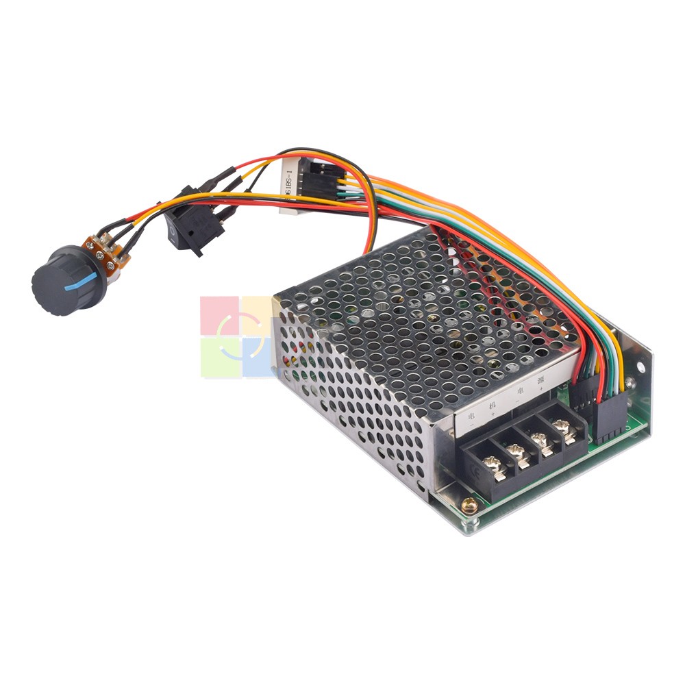 DC 10-50V 40A Motor Speed Control PWM Controller CW CCW Reversible Switch