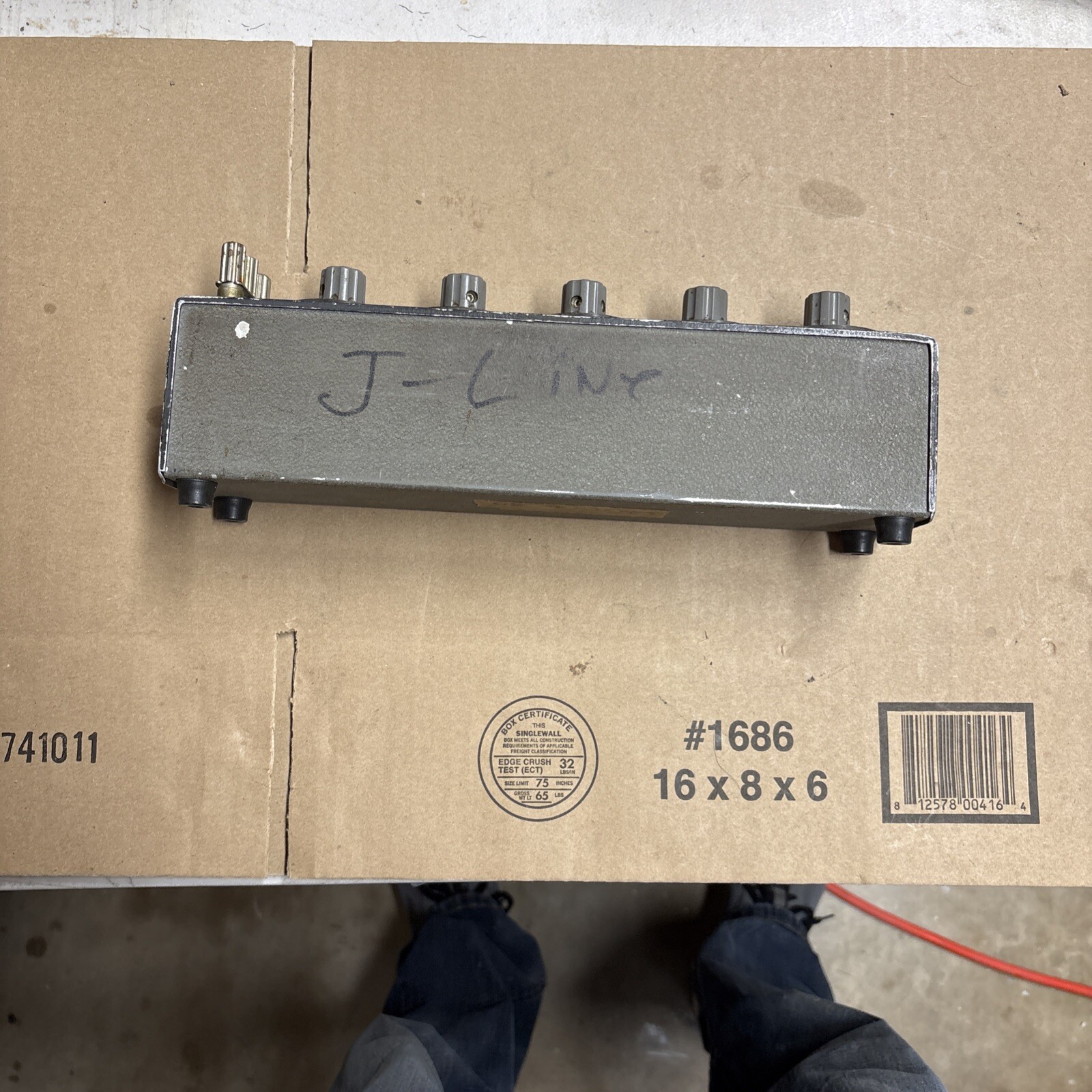 GENERAL RADIO Co DECADE RESISTOR TYPE 1434-QC