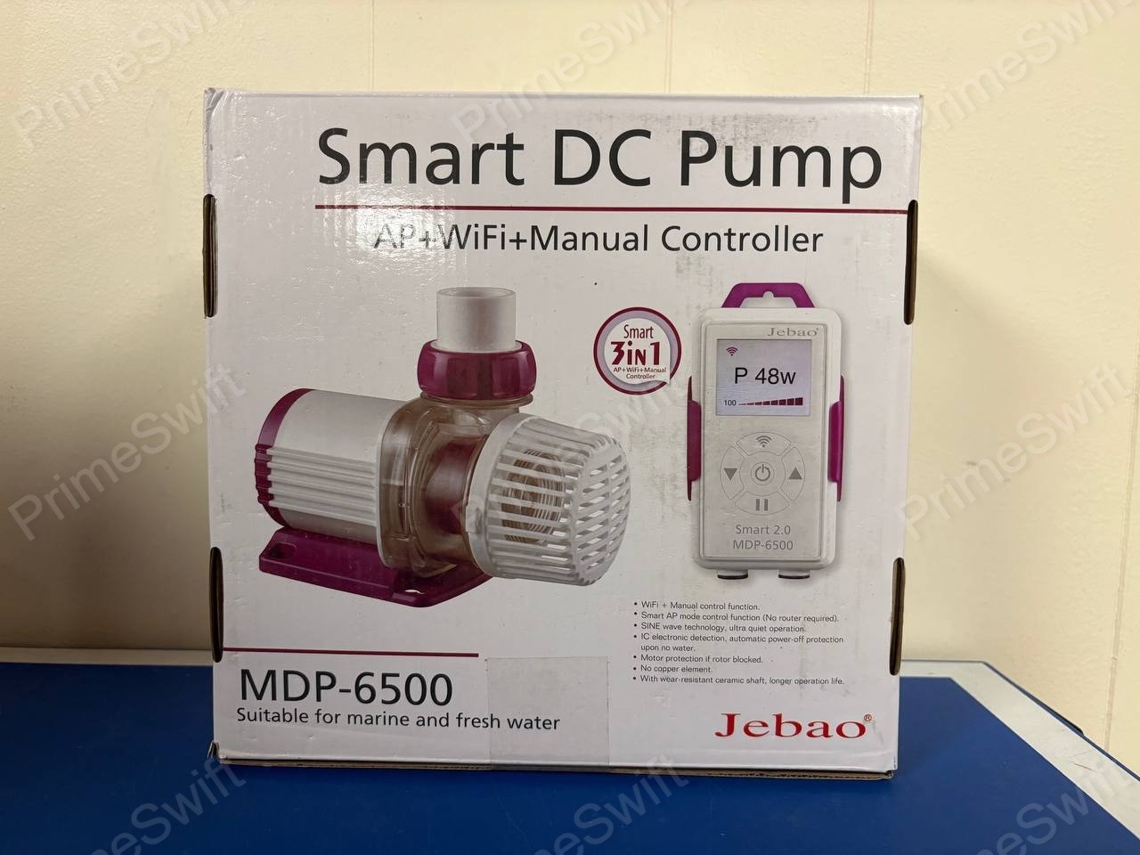 Jebao MDP-6500 Smart DC Pump WiFi Marine Aquarium 6500L/H 48W IPX8 - Brand New
