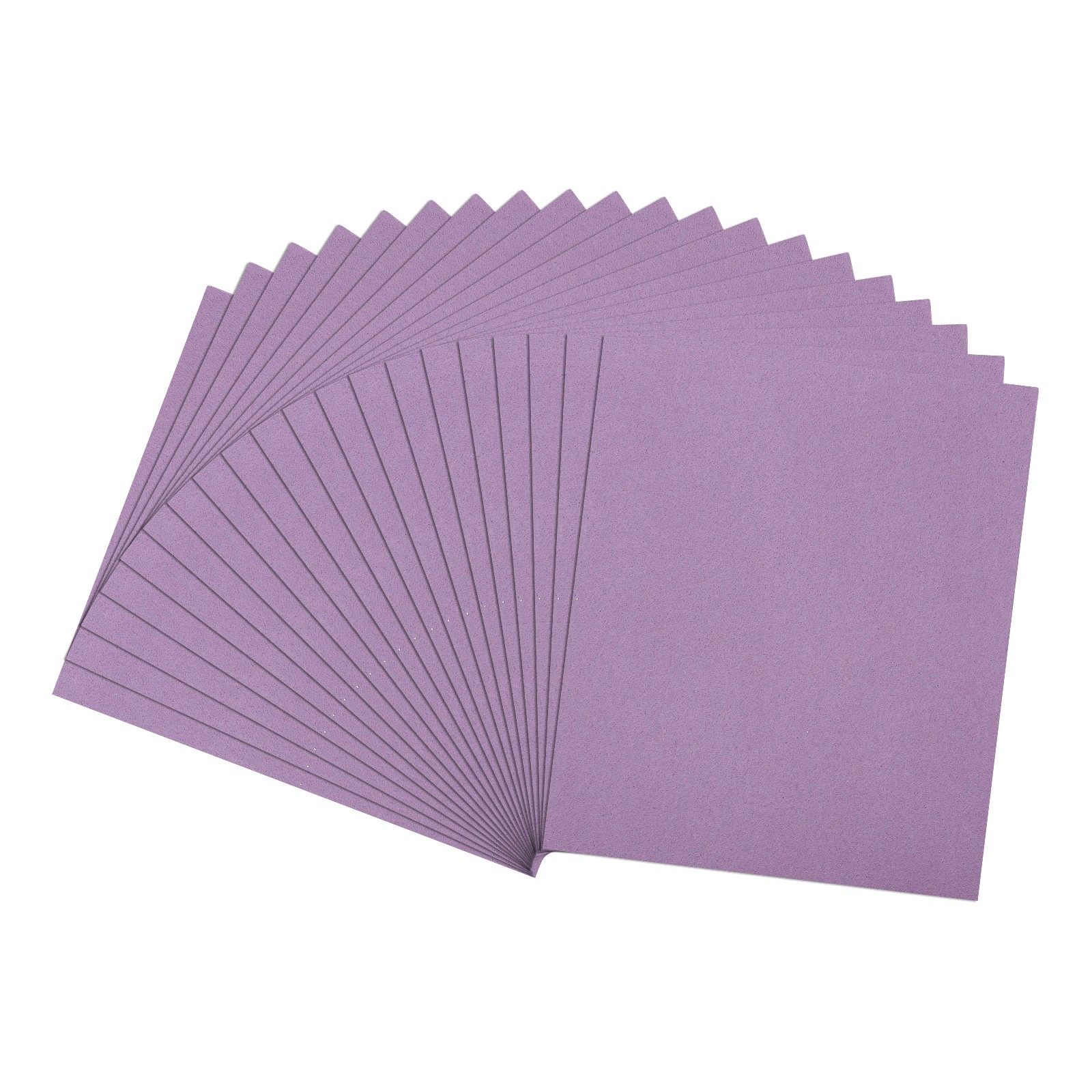20 Pcs 80 Grit Dry Sandpapers, 9 x 11 Inch Sand Papers, Purple