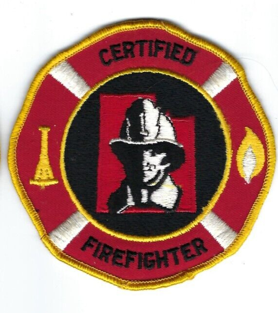 State of UT Utah Certified Firefighter patch - NEW!