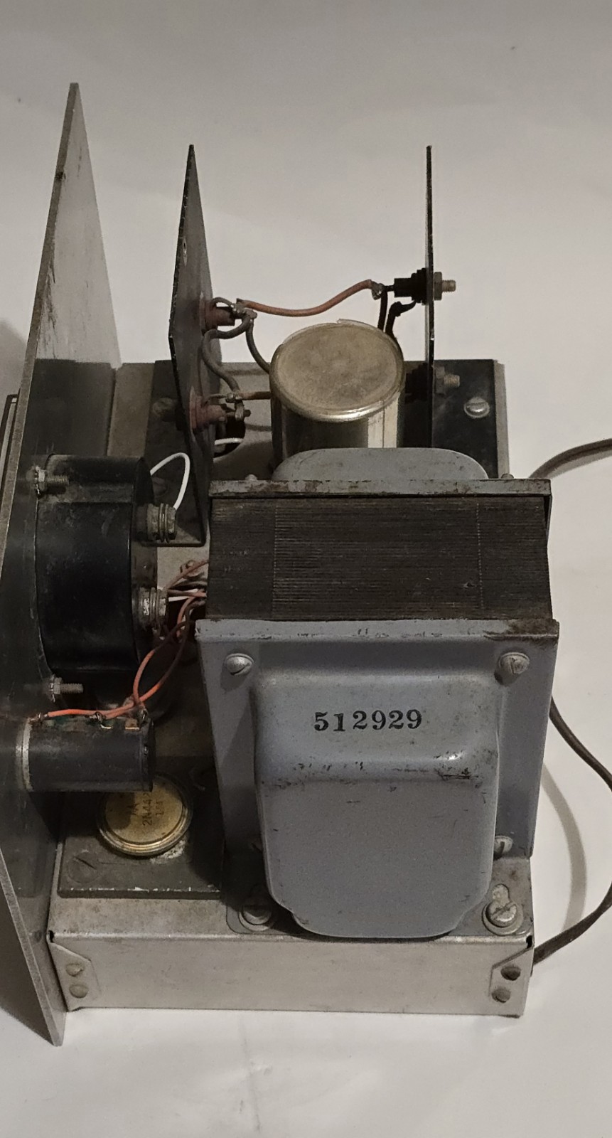 Vintage Variable DC Bench Power Supply Linear Analog Meter Lab Electronics Testd