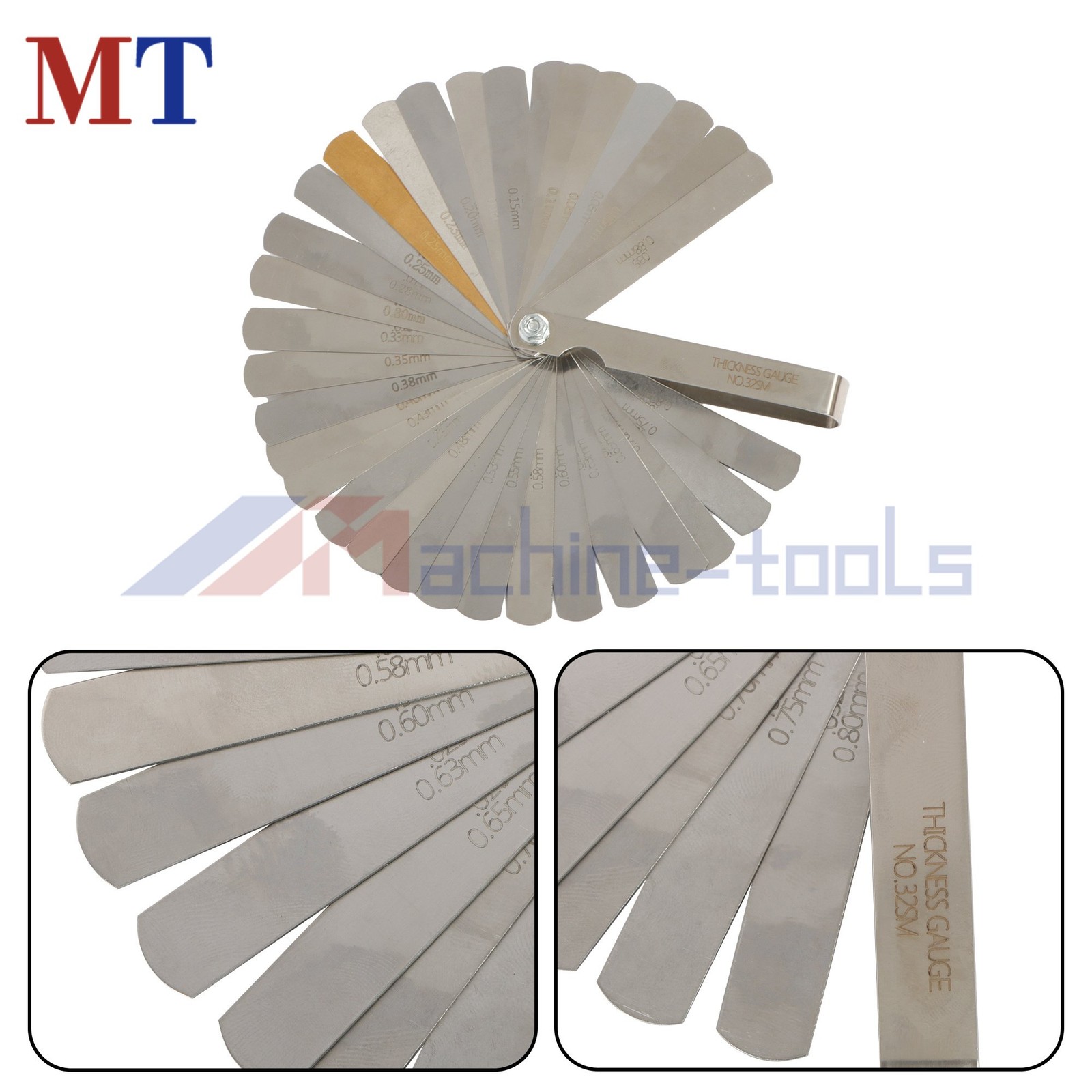 30Pcs Machining Finishing Comparator, Durable Steel Roughness Standard Block
