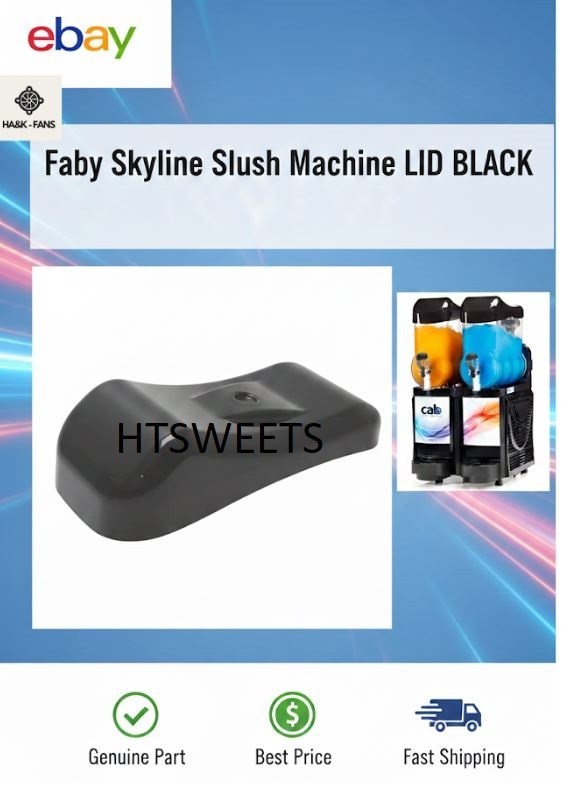 Slush Machine 10L LID BLACK for CAB Faby Skyline Eskimo Joe Sir Lush