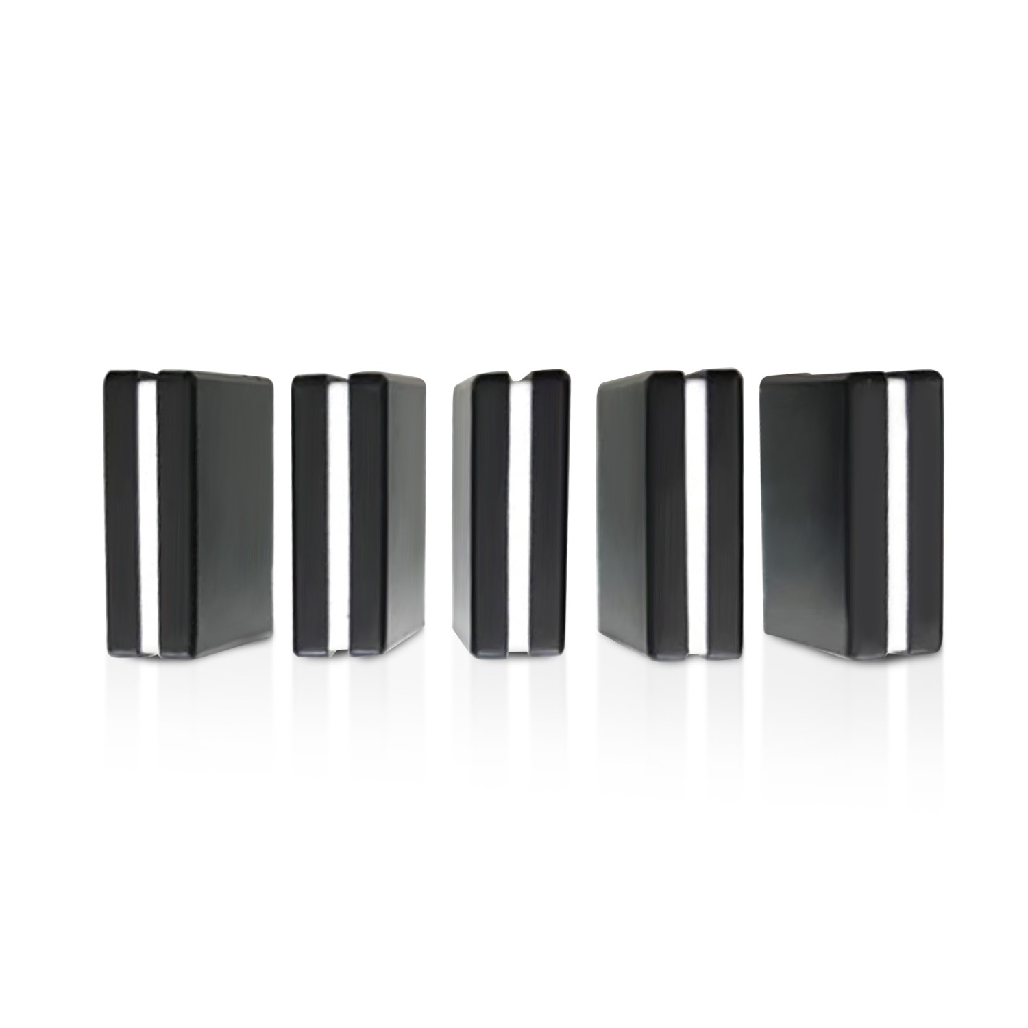 5 pcs Mixing Console Equalizer Fader Cap, Fader, Linear Potentiometer Slider Cap