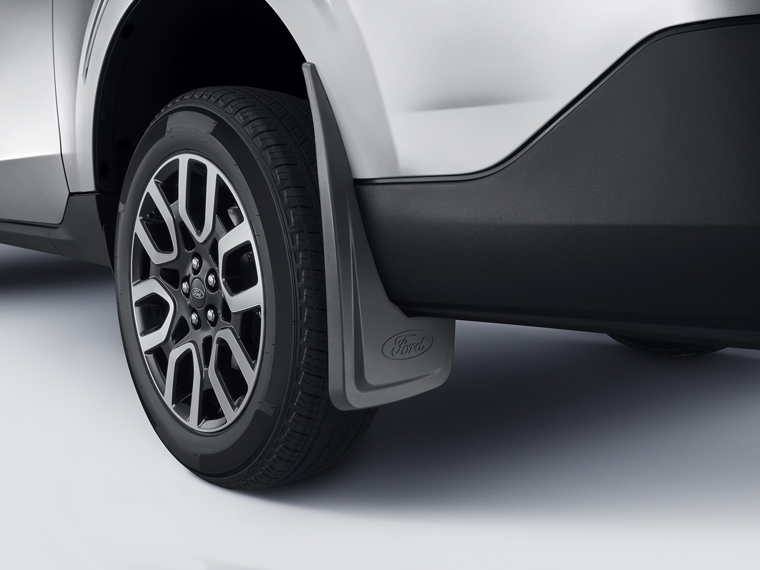 Ford Maverick 2022-2026 Molded Splash Guards - Black Rear Mud Flaps Pair