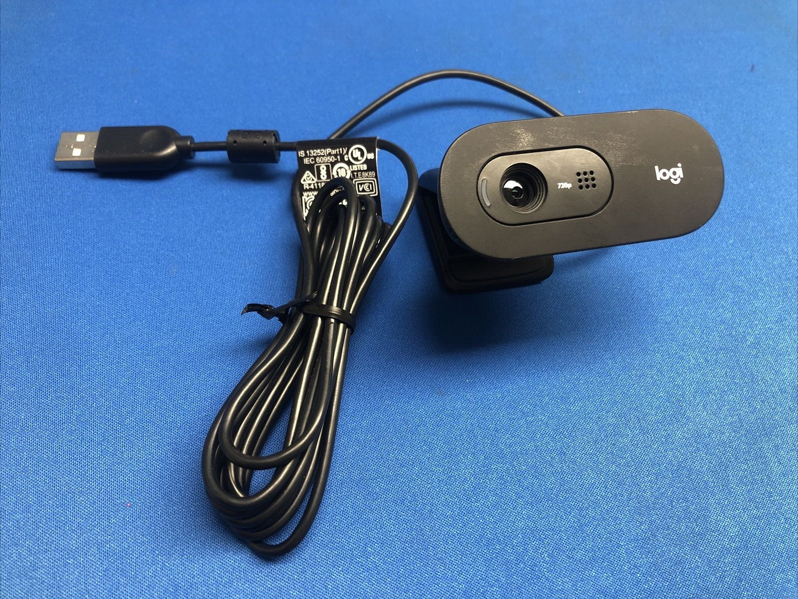 FUNCTIONAL Logitech HD Webcam 720p Model V-U0018  USB Camera
