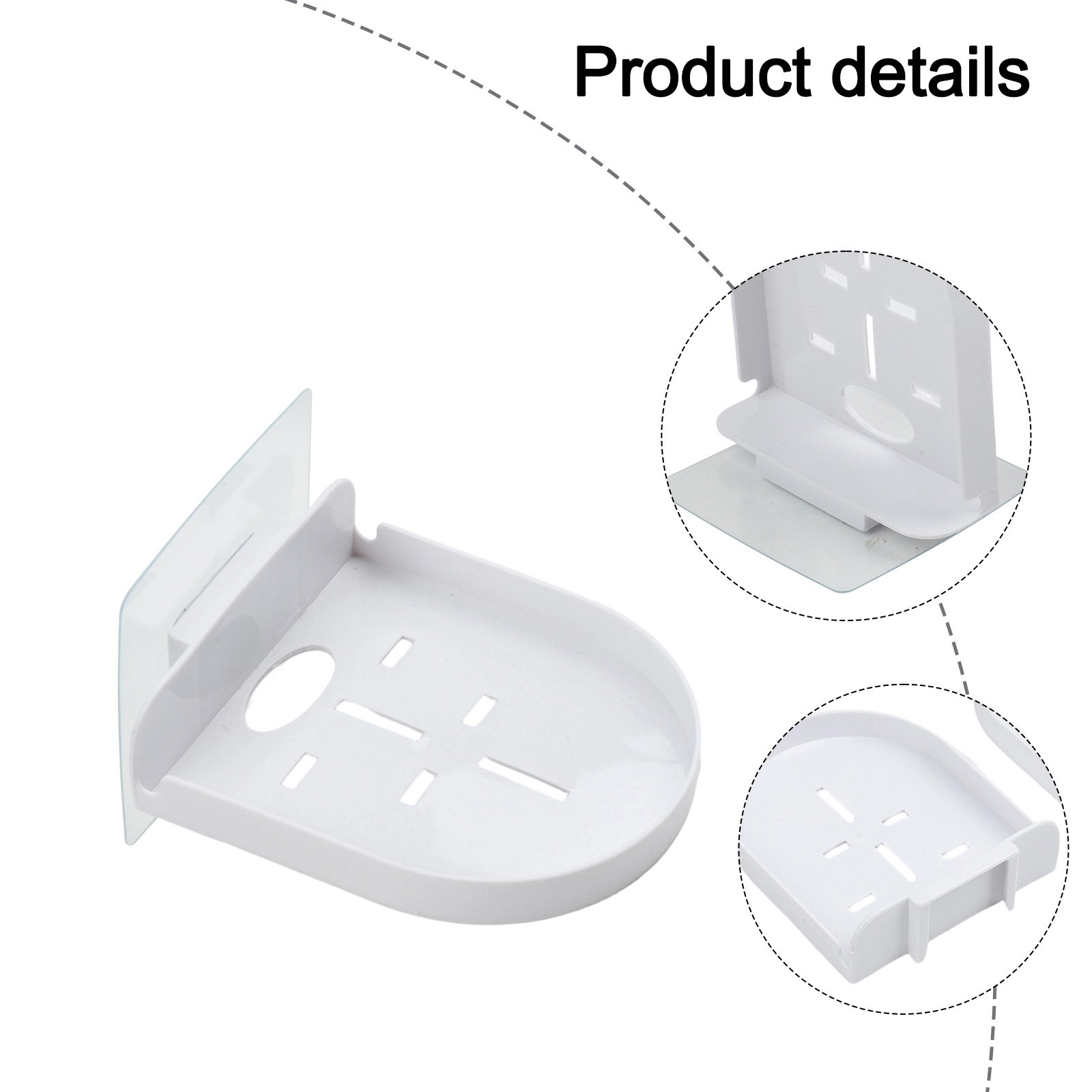 2 Pack Floating Wall Shelf for Baby Monitors Compatible with Most For Cameras