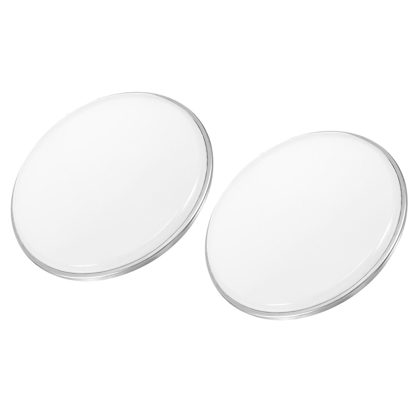 2Pack 8 Inch Drum Head Drum Skin Sound Controlled PET Material Beige