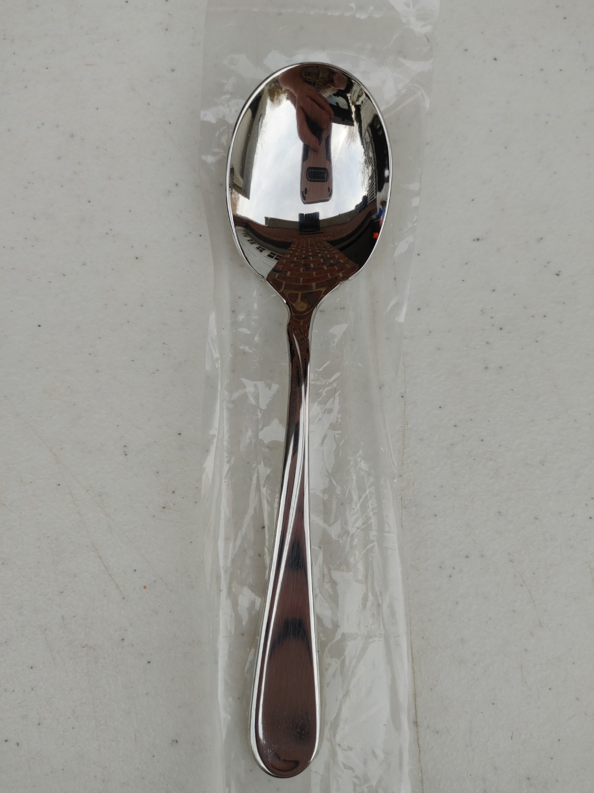 1 Pc (Single) Oneida Stainless Flight Reliance Soup Spoons Glossy New Open Stock