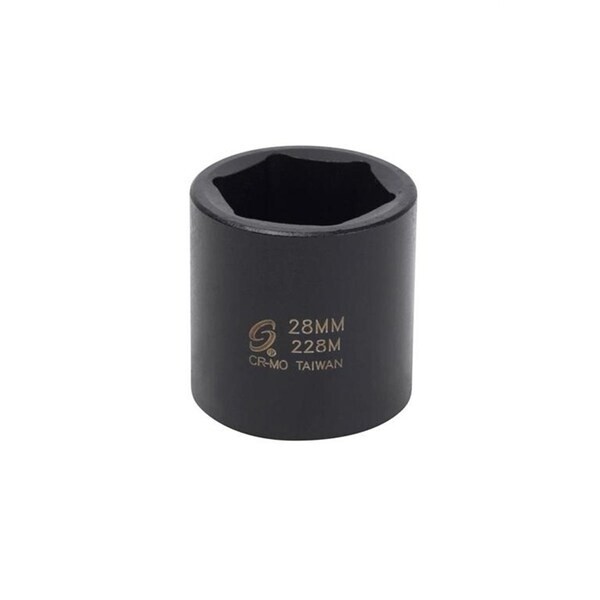 Sunex 228M 1/2 Drive 6 Point 28mm Impact Socket Tool New Free Shipping USA