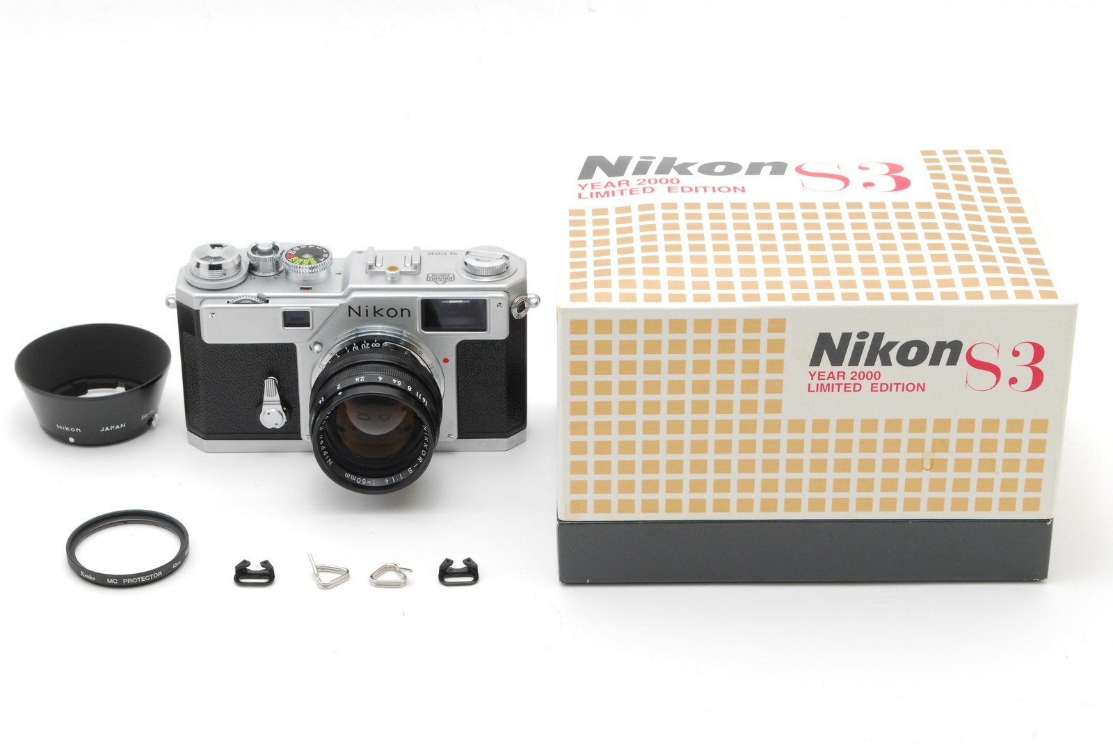 [Unused in Box] Nikon S3 Year 2000 Limited Edition RF Nikkor-S 50mm f/1.4 JAPAN