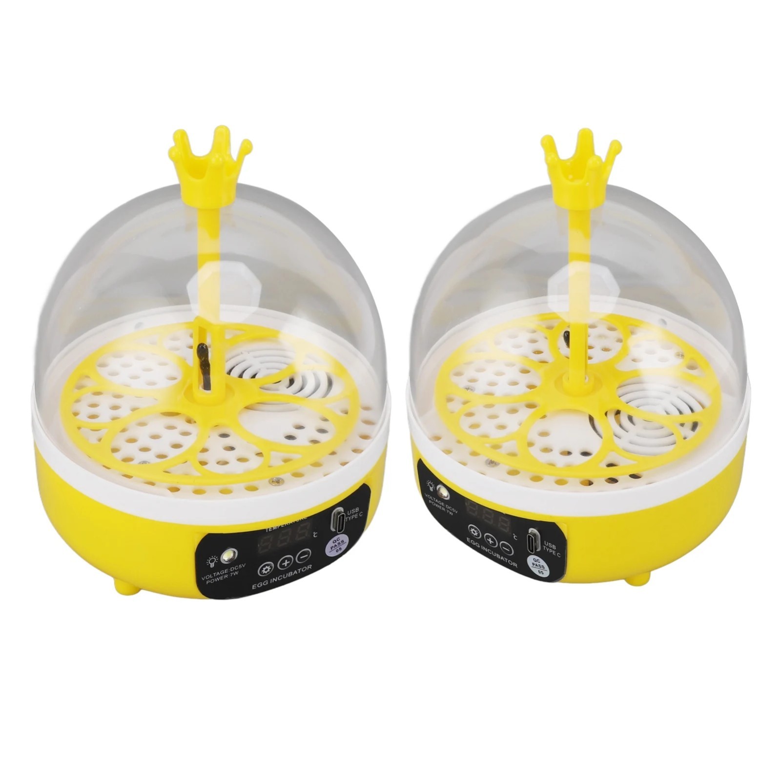 Home Egg Incubator Automatic Temperature Humidity Control Poultry.