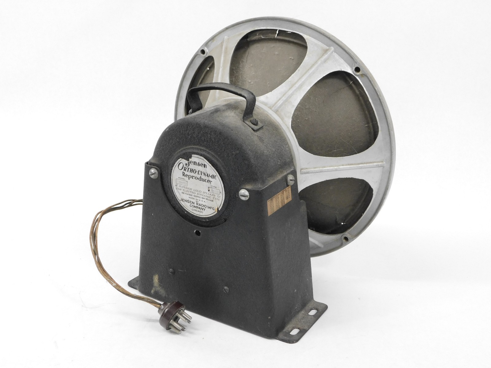 Jensen M-70 4808 Ortho-Dynamic Reproducer Vintage 12" Field Coil Speaker (rare)
