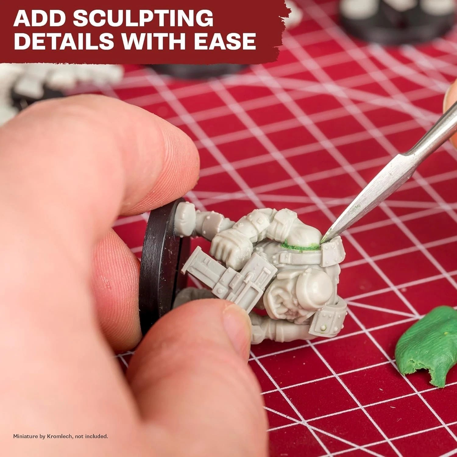 Warhammer & DND Modeling Tool Kit with Green Stuff-