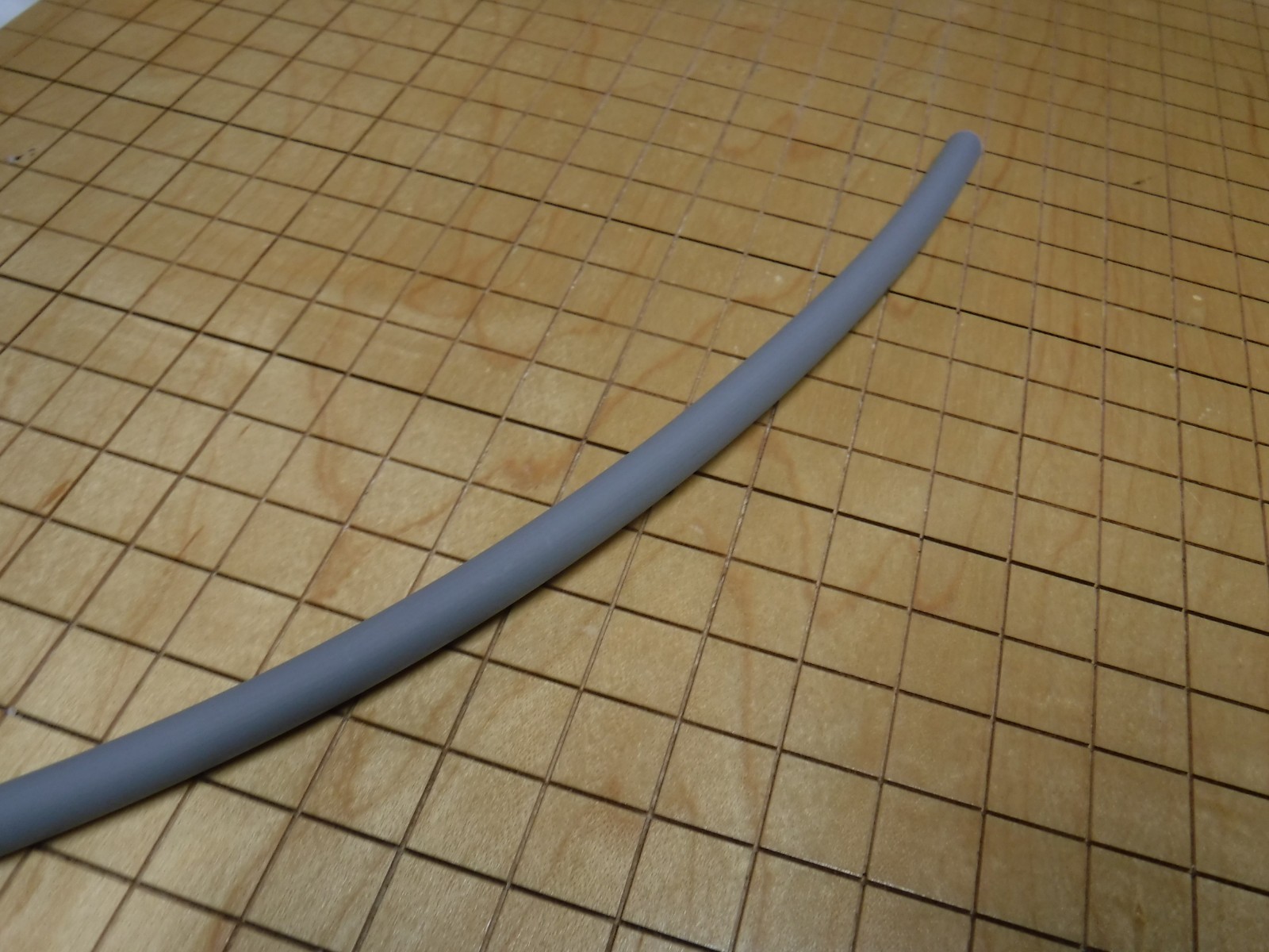1/4" GRAY HEAT SHRINK TUBING 4 FEET