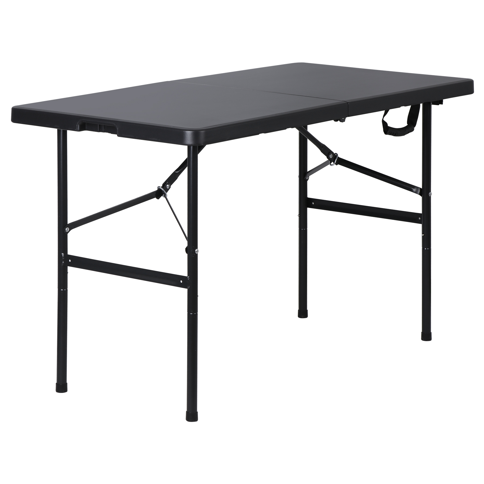 4 FT Folding Table Plastic Portable Tables for Dining Parties Card Wedding BBQ