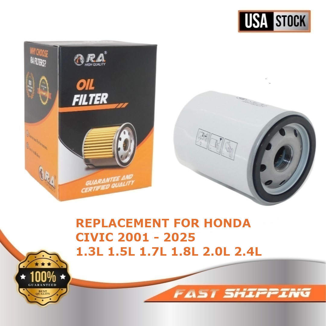 7317 Engine Oil Filter for HONDA CIVIC 2001 - 2025 1.3L 1.5L 1.7L 1.8L 2.0L 2.4L
