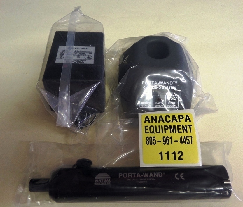 Virtual Industries Porta-Wand VPW600B & VPW600-Charger Vacuum Wand NEW (1112)