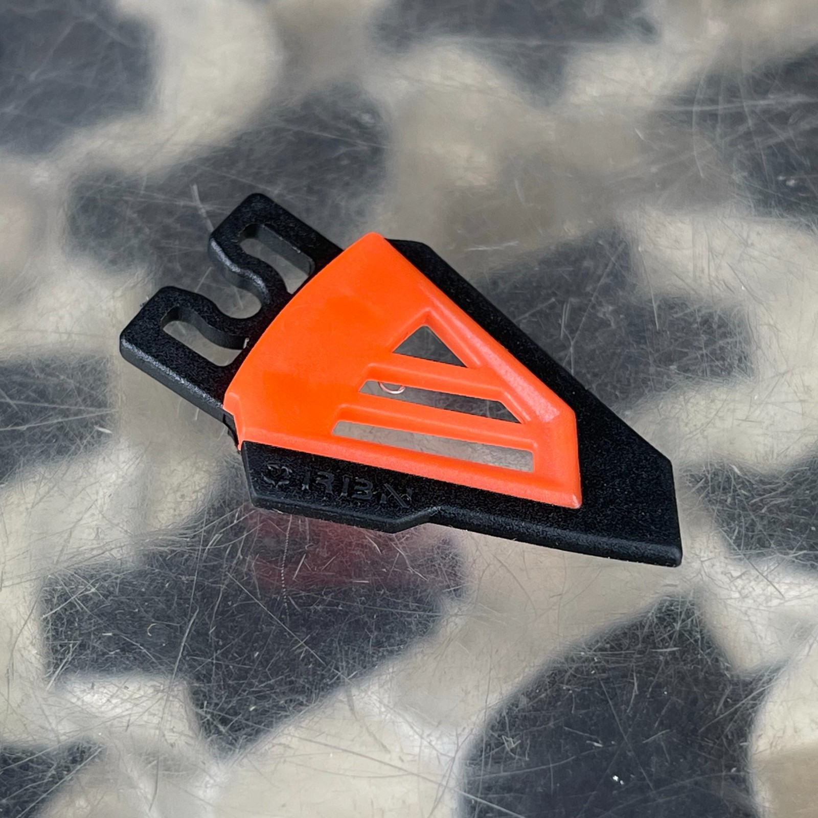 NEW CRBN DRV Speed Feed Finger - Black/Orange