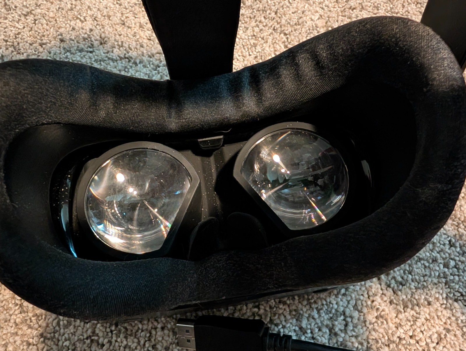 Valve Index VR Headset Only - HMD + 5m Tether Cable & Power Adapter - Tested