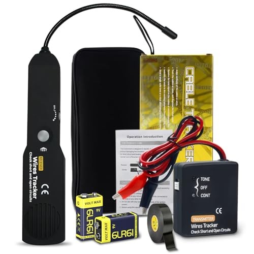 Automotive Circuit Tracer & Wire Tracker 6-42V DC Wire Short Finder, Circuit
