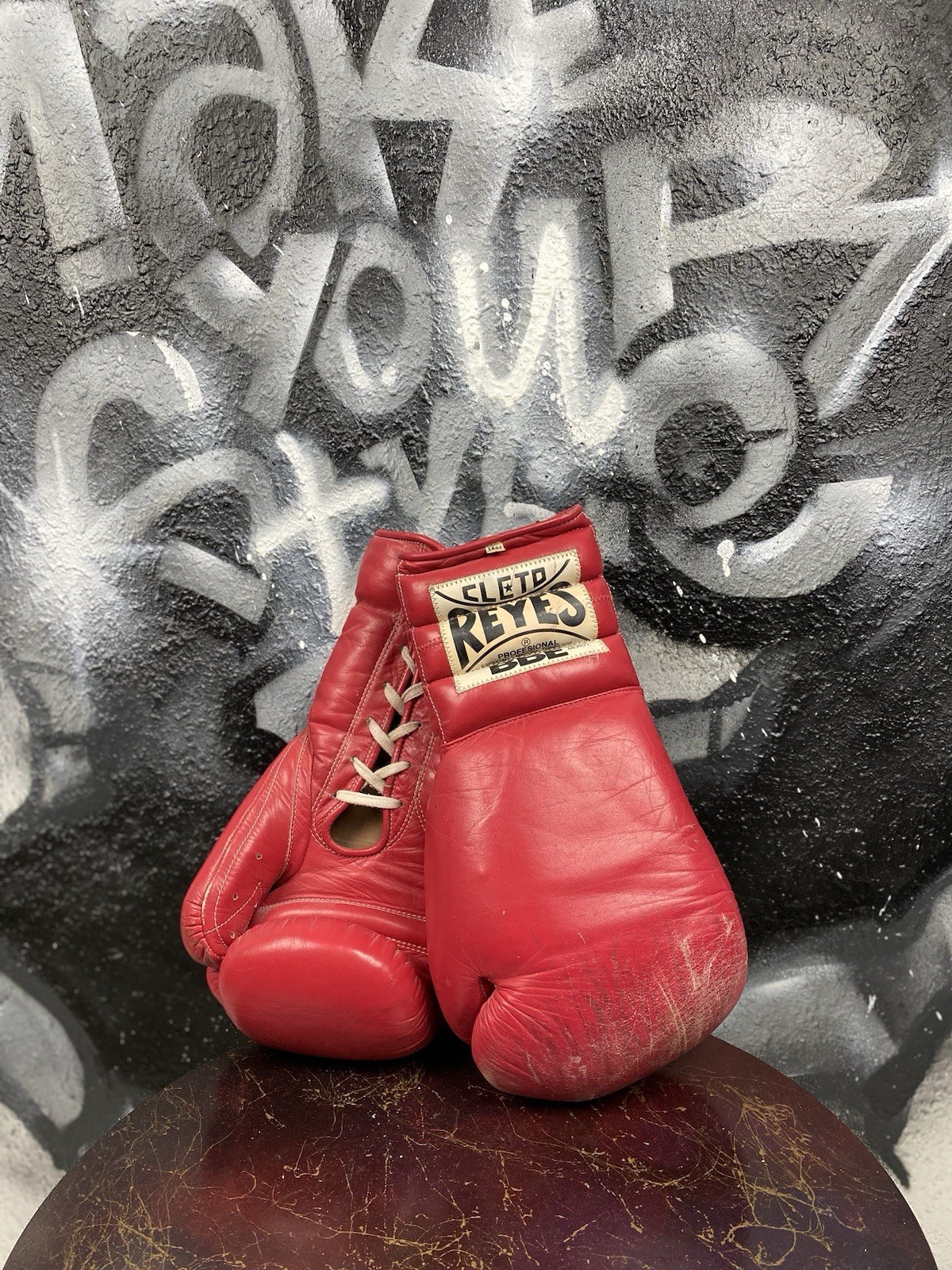 Cleto Reyes Professional For BBE Boxing Gloves 14oz Rare Vintage 1980's