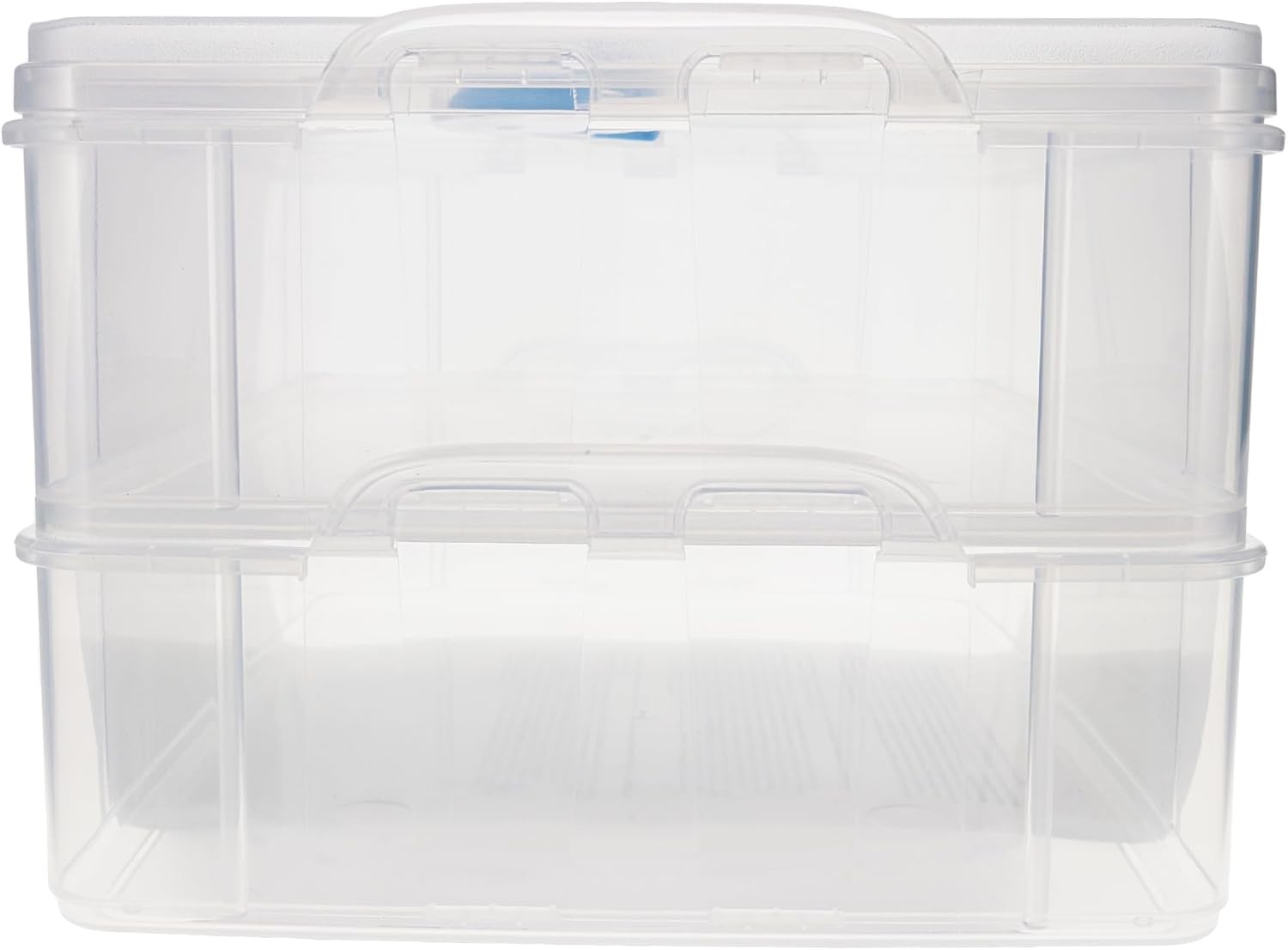 Stackable Storage Bin for Tools & Crafts, Clear, BPA-Free