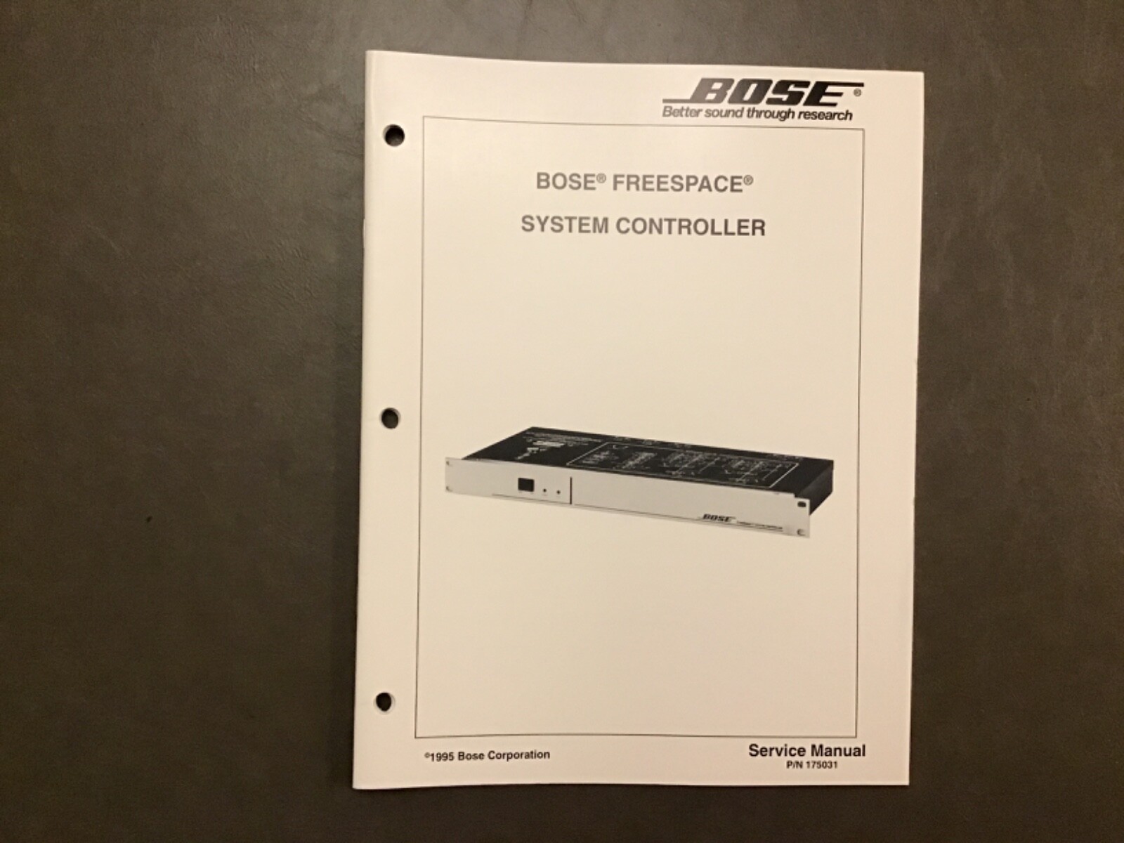 Bose Service Manual Freespace System Controller original