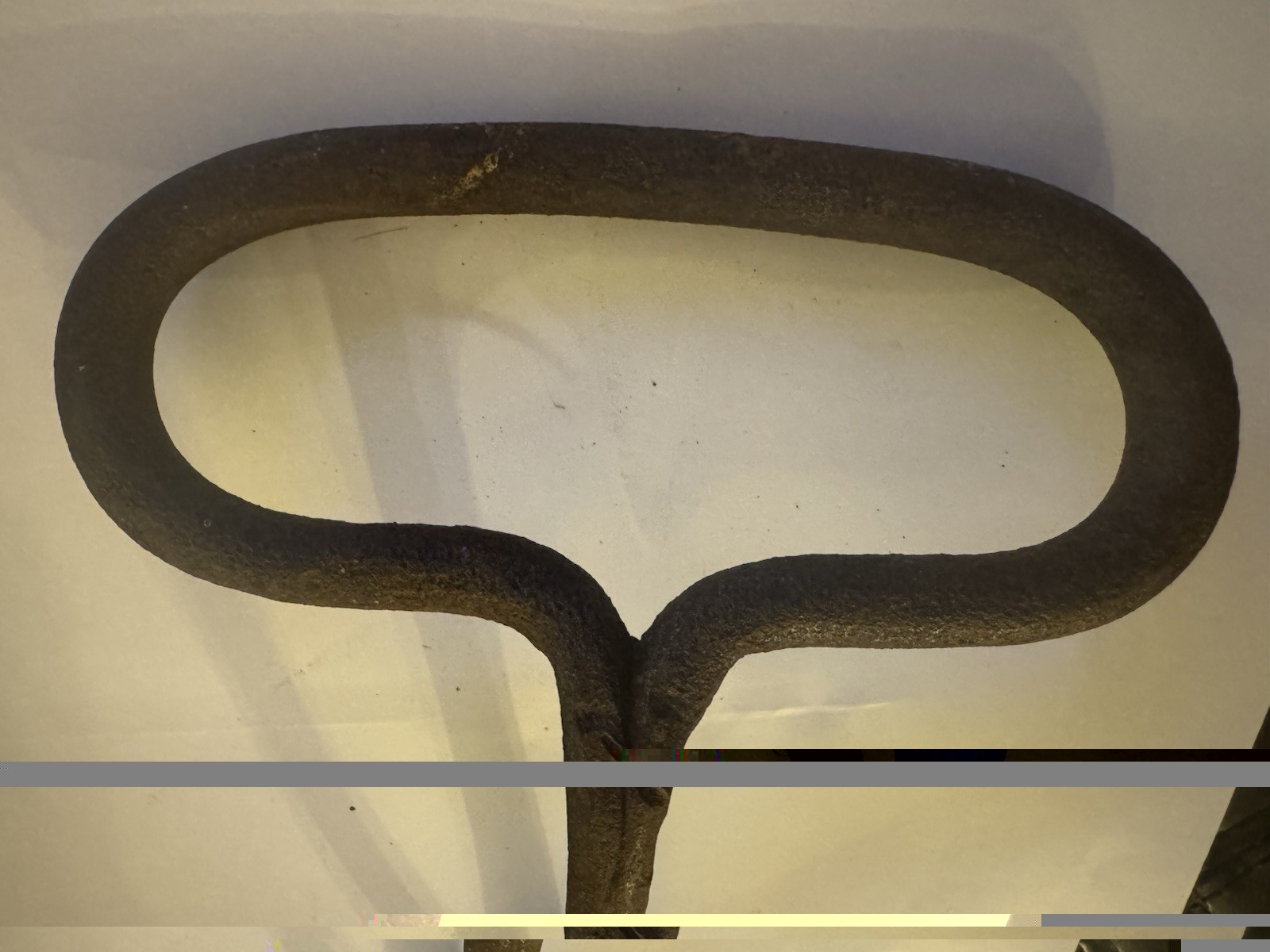 Antique Hand Forged Iron Hay Bale Hook Primitive Blacksmith Barn Tool Rustic