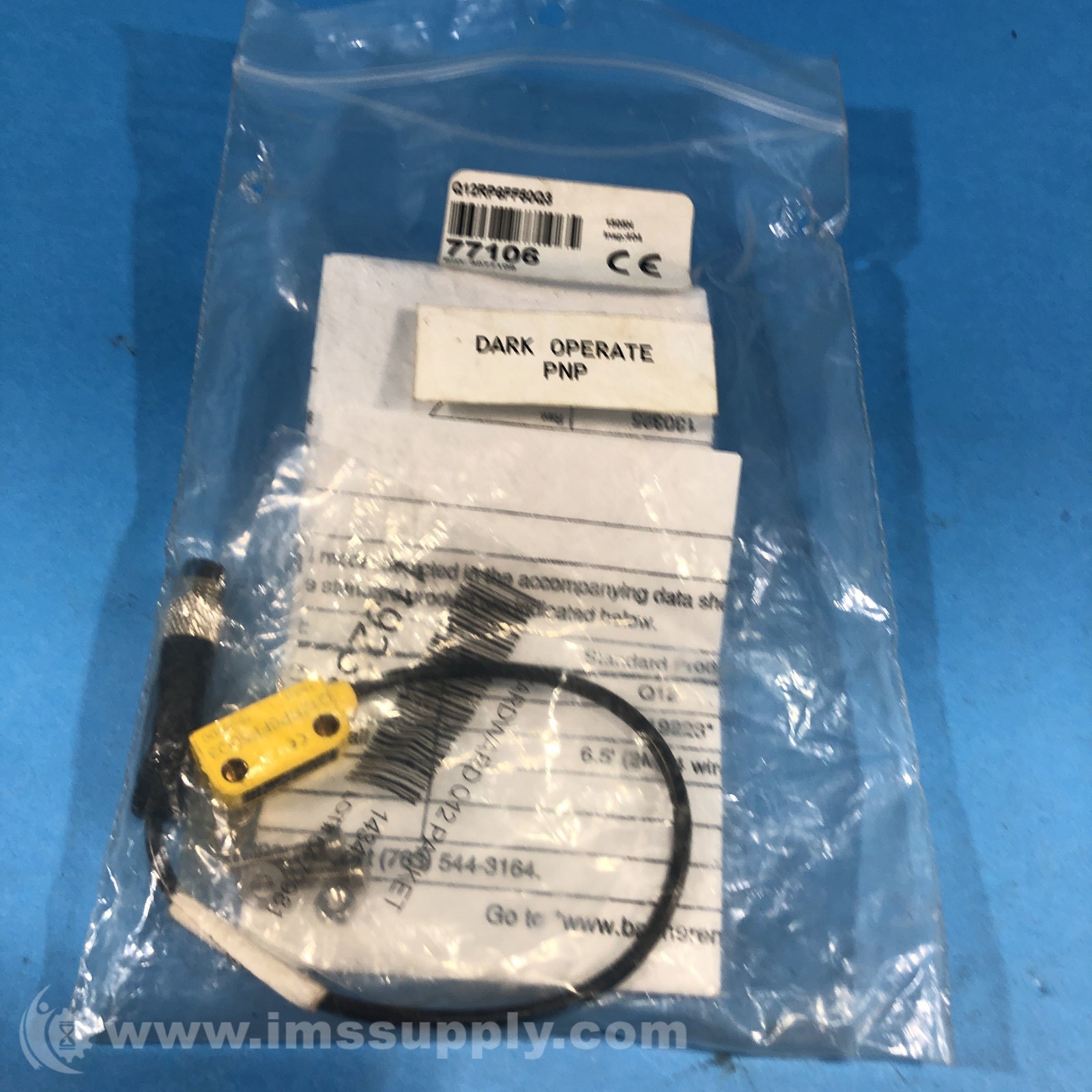 Banner Engineering Corp. Q12RP6FF50Q3 Miniature Sensor FNOB