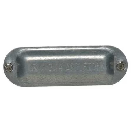 Appleton Electric K75 Conduit Body Cover, 3/4 In., Steel, Form 35
