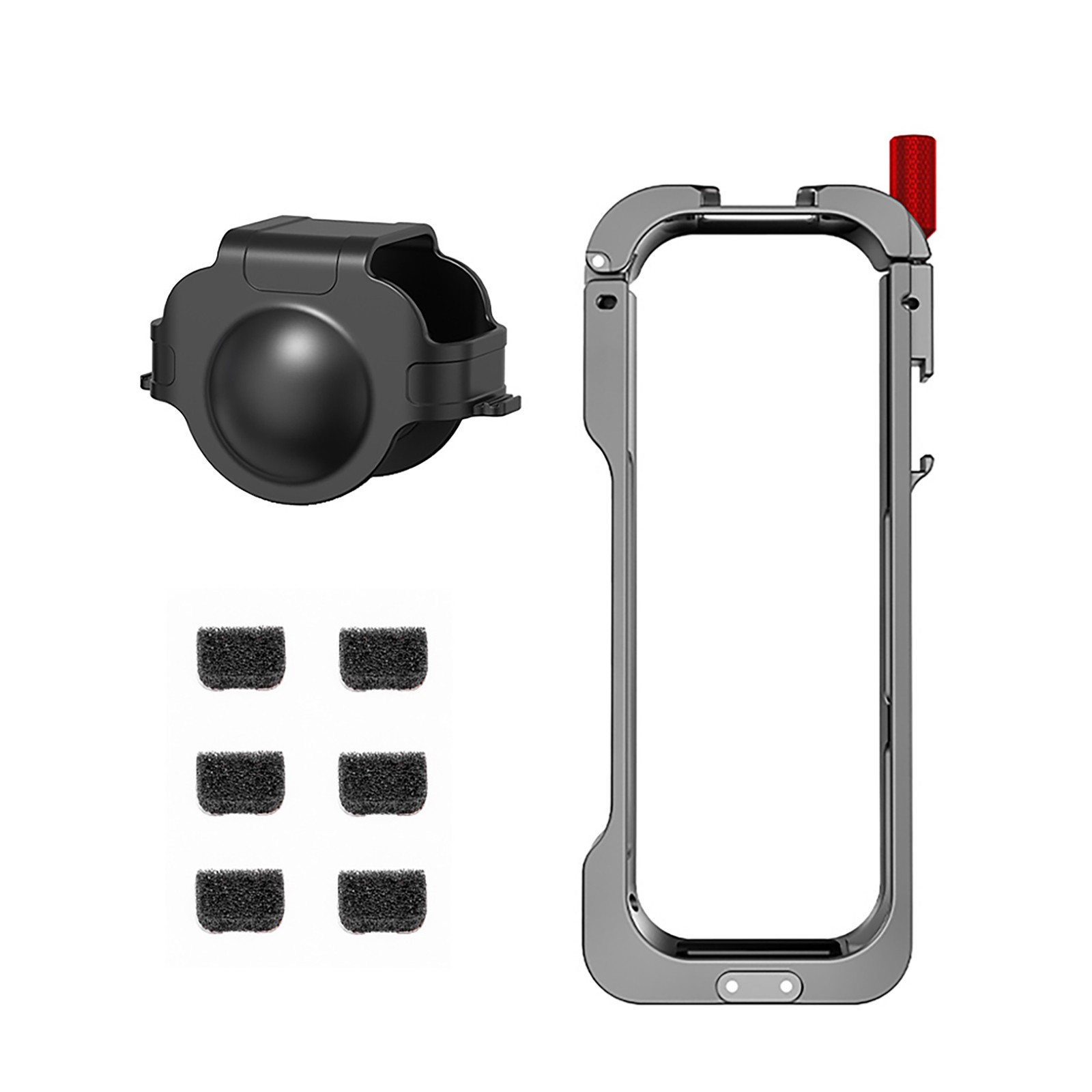 Protective Frame Kit with Lens Cap For Insta360 X5 Camera Accessories aq