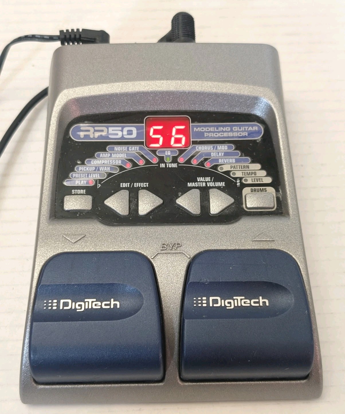 DigiTech RP50V Multi-Effect Modeling Guitar Processor w/ Power Adapter *TESTED*