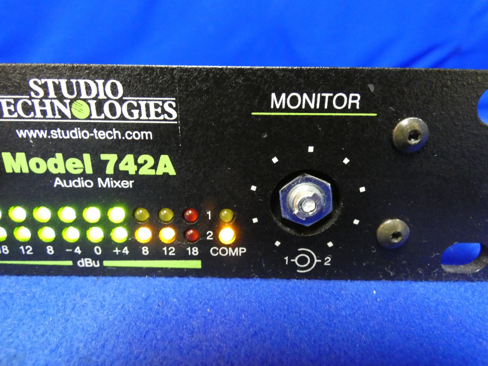 Studio Technologies Model 742A Audio Mixer (works-read ad)