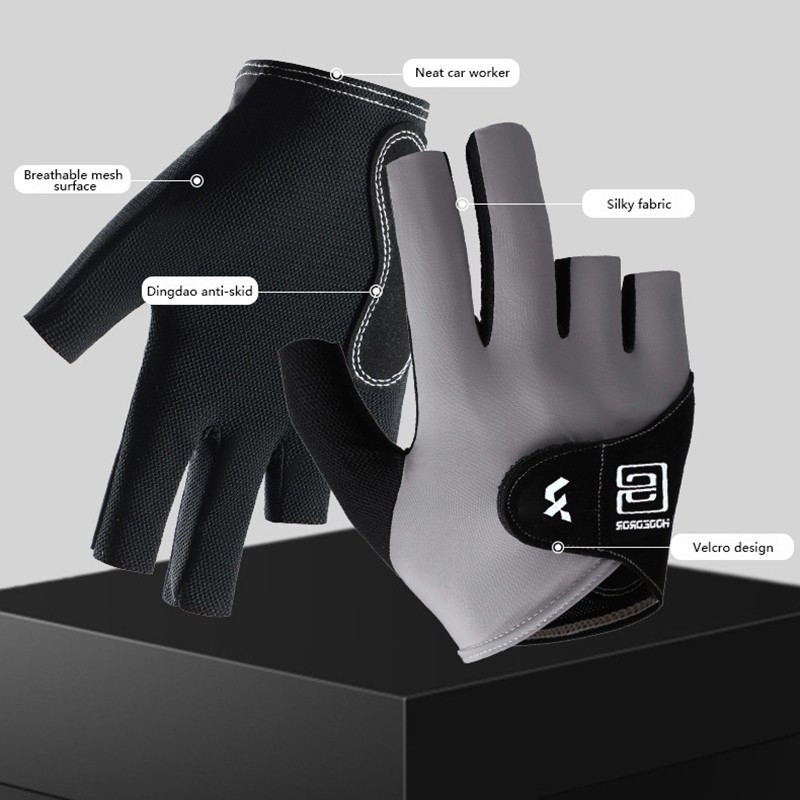 Billiards Glove Left Hand Snooker 5-Finger Glove Anti-slip Breathable Gloves