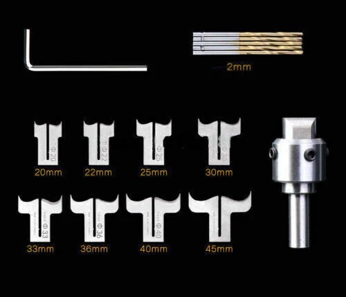SET of 8PCS Toy Wheel Cutter for High Revolutions Drill Press