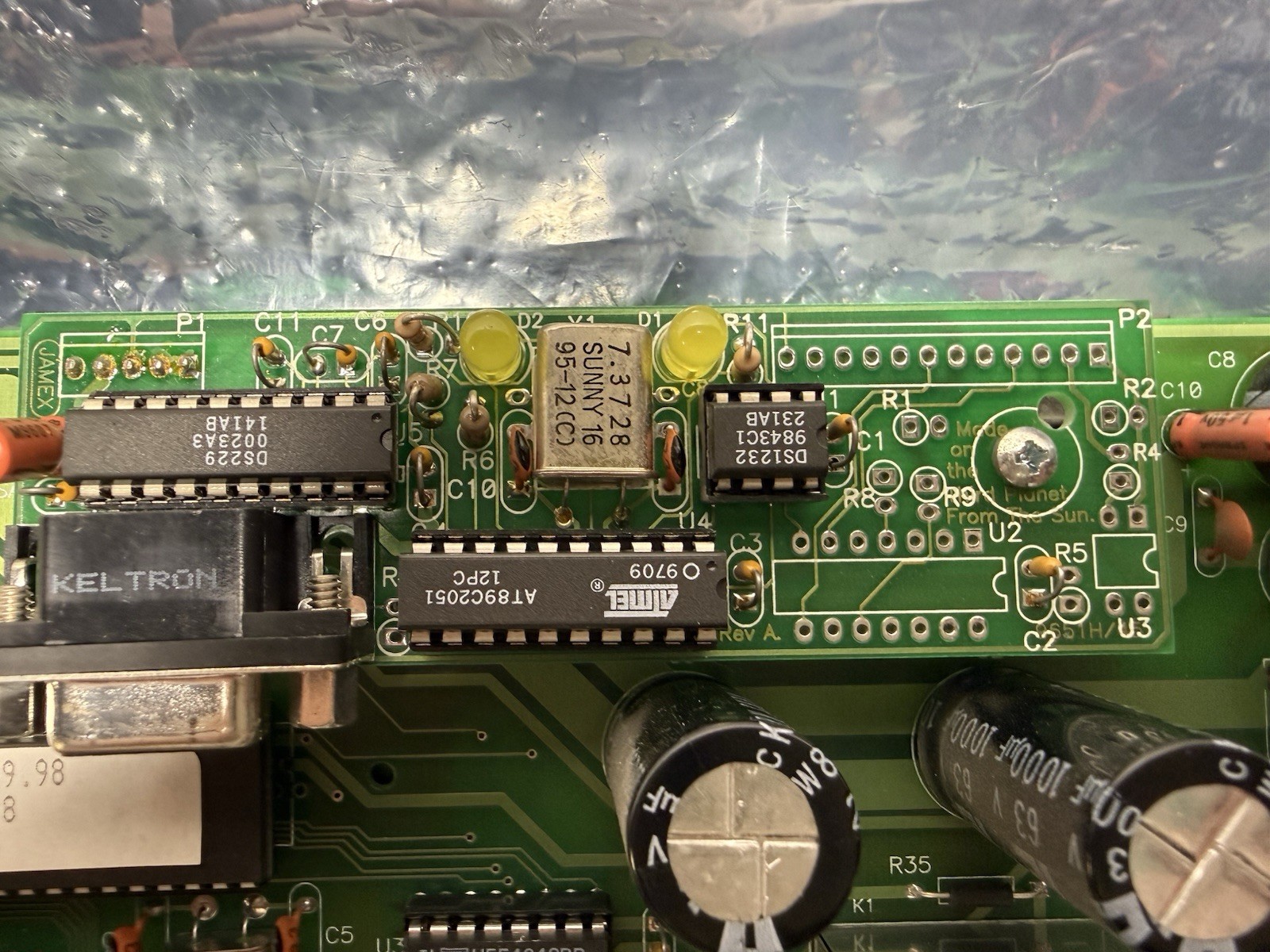 Jamex 9651H/24 Rev C Control Board PCB w/ Keltron DB Connector