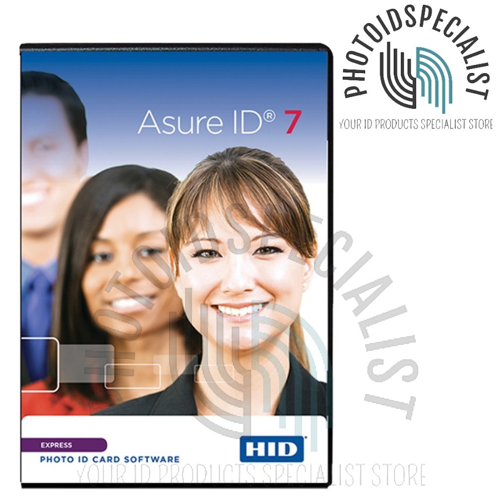HID Asure ID Express 7 ID Card Design Software (86412)