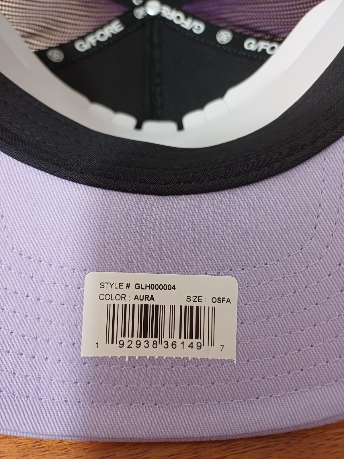 G/FORE Hat Cap Trucker Aura Purple Gradient Circle G's Snapback Vacation Golf